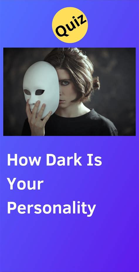 dark personality quiz.